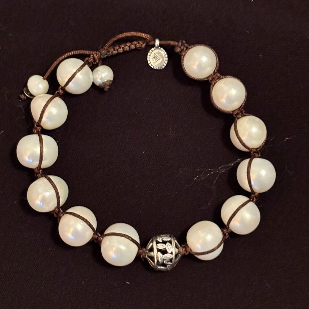 Silpada Rugged Pearls bracelet